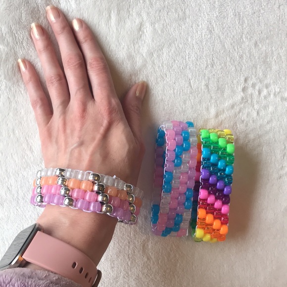 COPY - Trio of Rave Kandi Bracelets - Picture 2 of 3